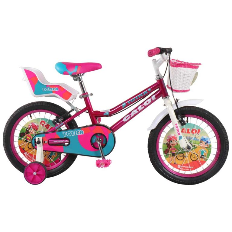 BICICLETA INFANTIL CALOI NEW TOTICA 12 FUCSIA Casa Lube