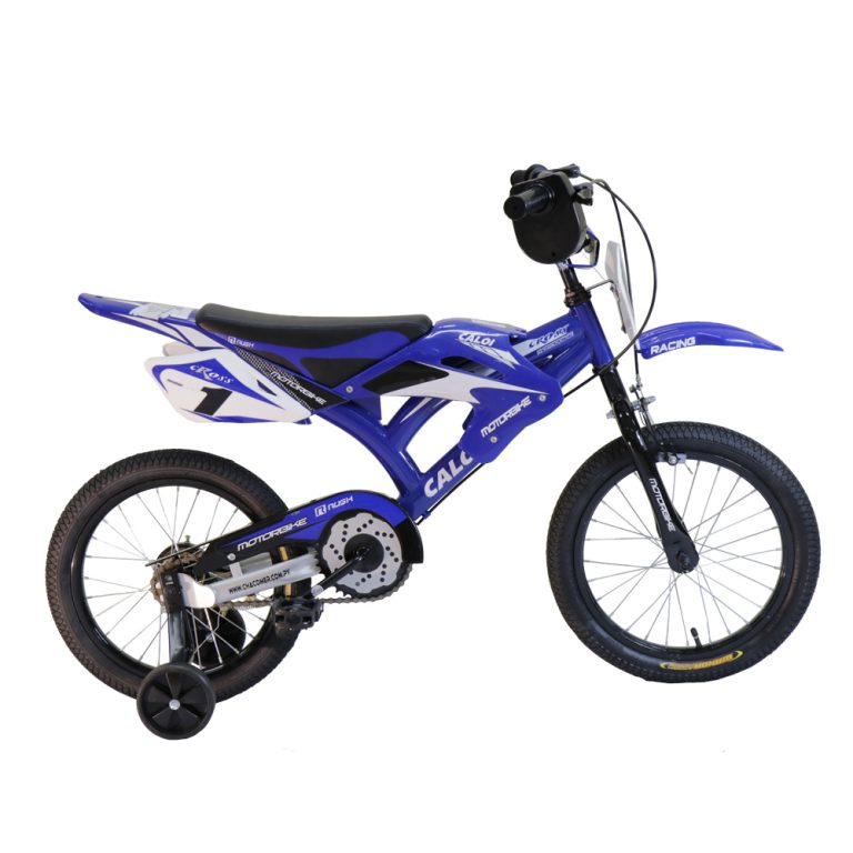 BICICLETA INFANTIL CALOI BICI MOTO 16 AZUL Casa Lube